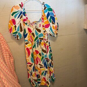 Target Tabitha Brown collection multicolor dress